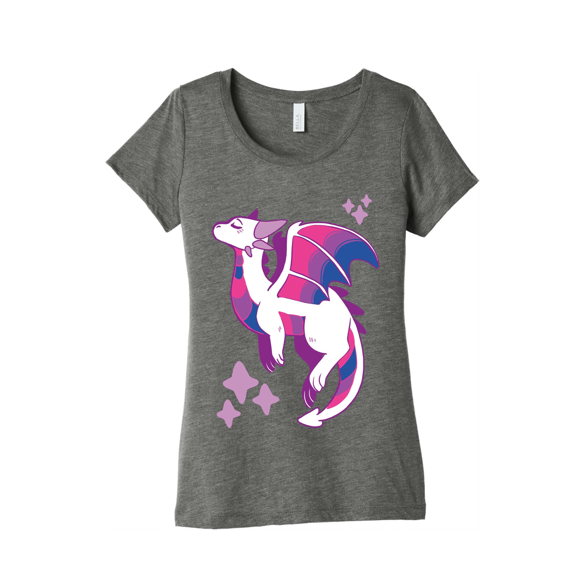 Bi Pride Dragon Women's Triblend Tee