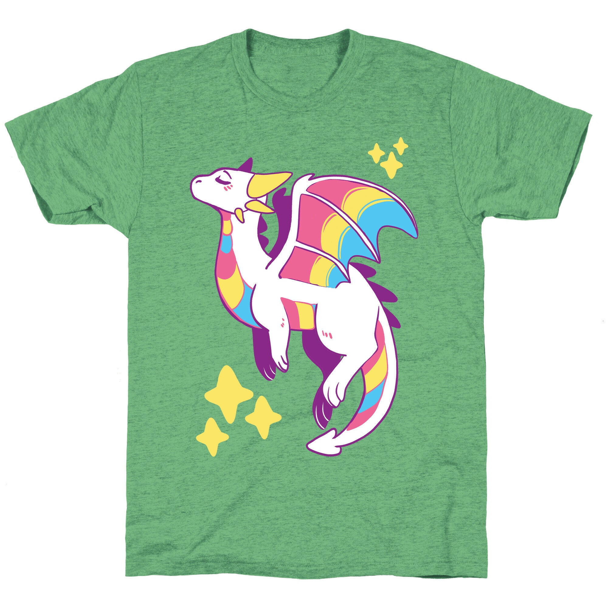 Pan Pride Dragon Unisex Triblend Tee