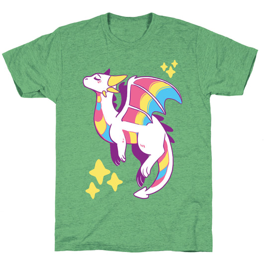 Pan Pride Dragon Unisex Triblend Tee