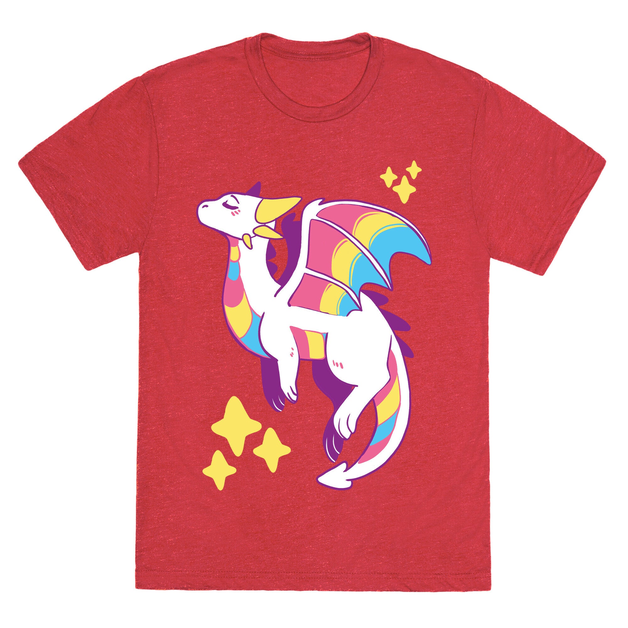 Pan Pride Dragon Unisex Triblend Tee