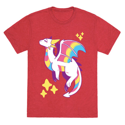 Pan Pride Dragon Unisex Triblend Tee