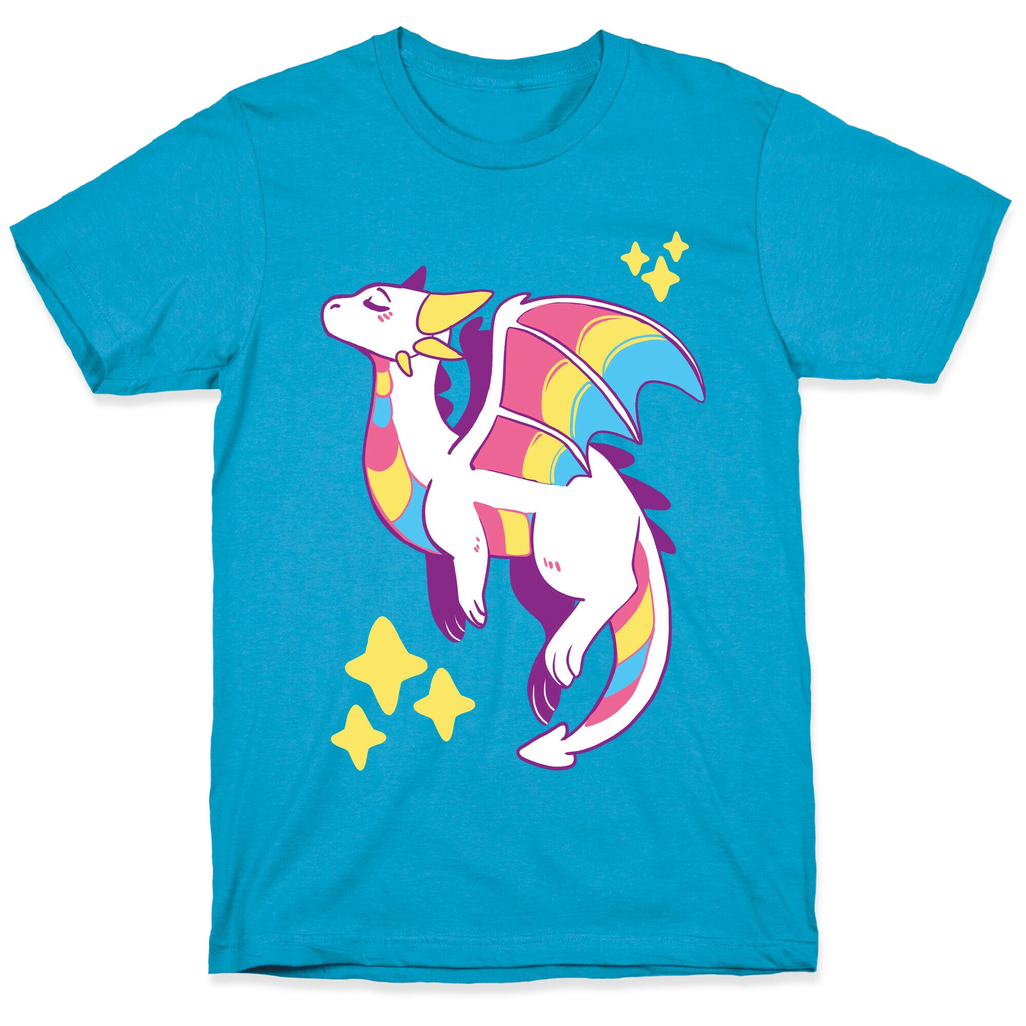 Pan Pride Dragon Unisex Triblend Tee