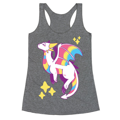 Pan Pride Dragon Racerback Tank