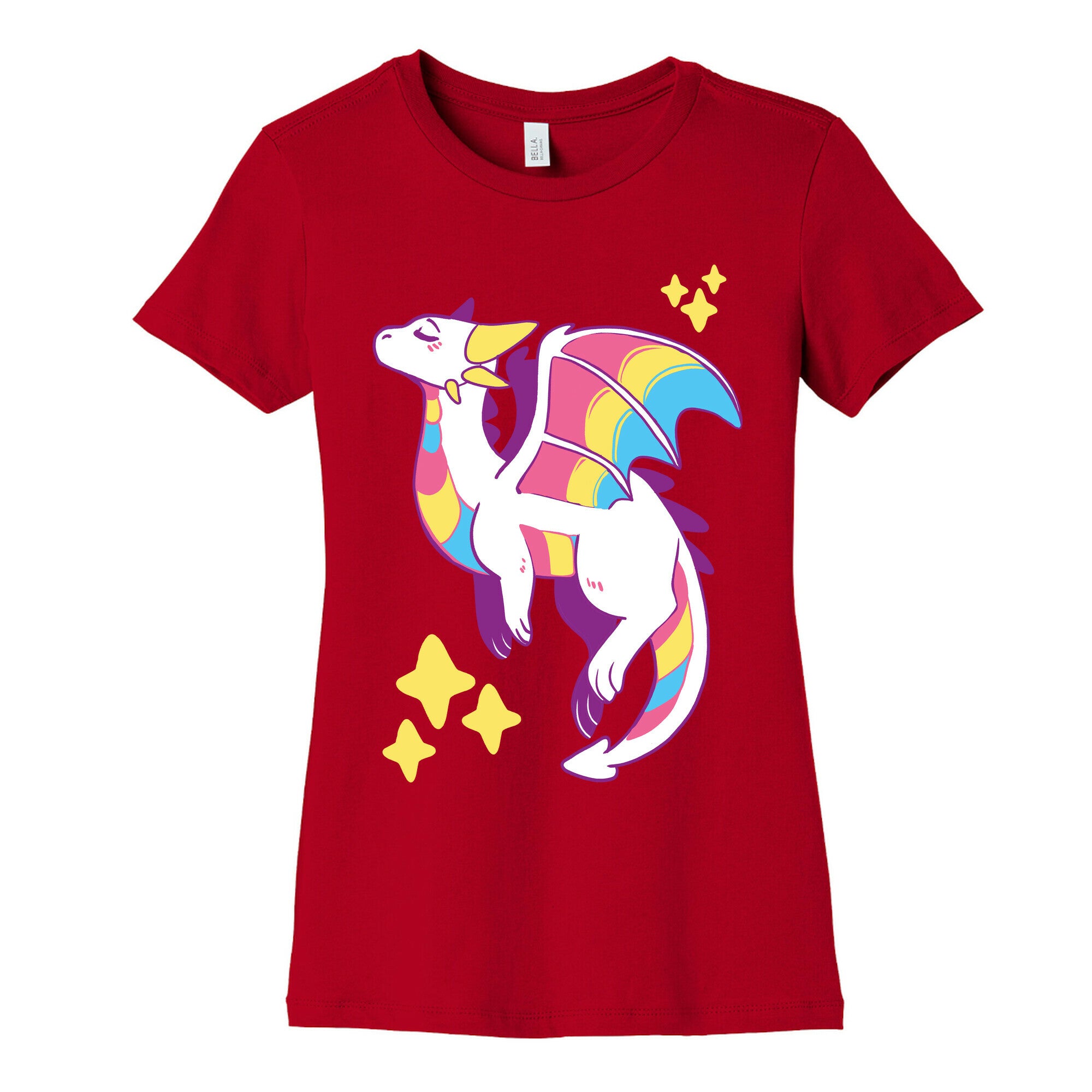 Pan Pride Dragon Women's Cotton Tee