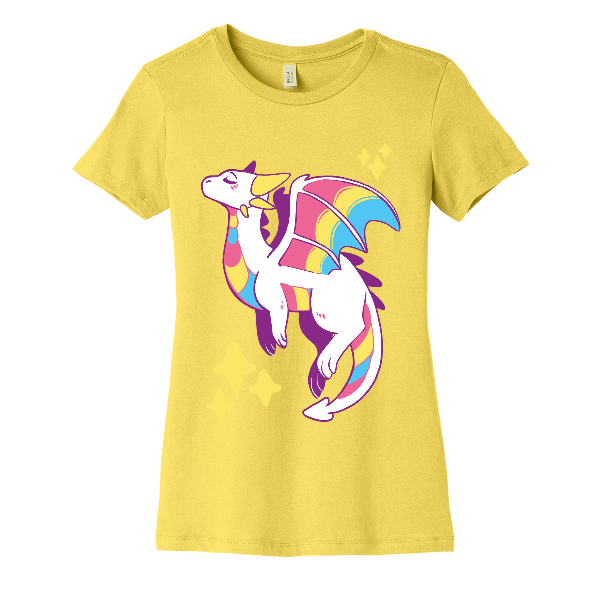 Pan Pride Dragon Women's Cotton Tee