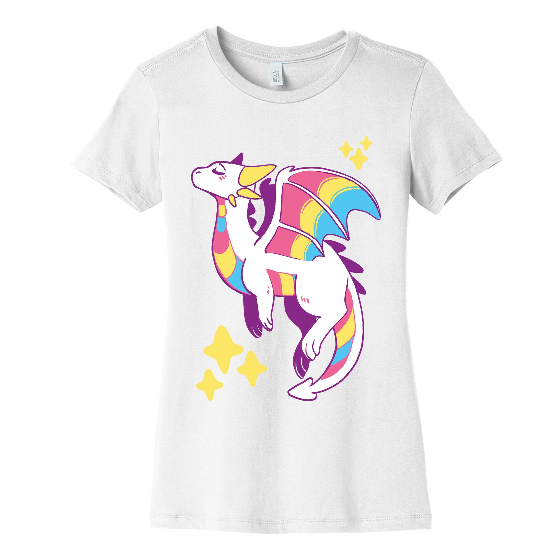 Pan Pride Dragon Women's Cotton Tee