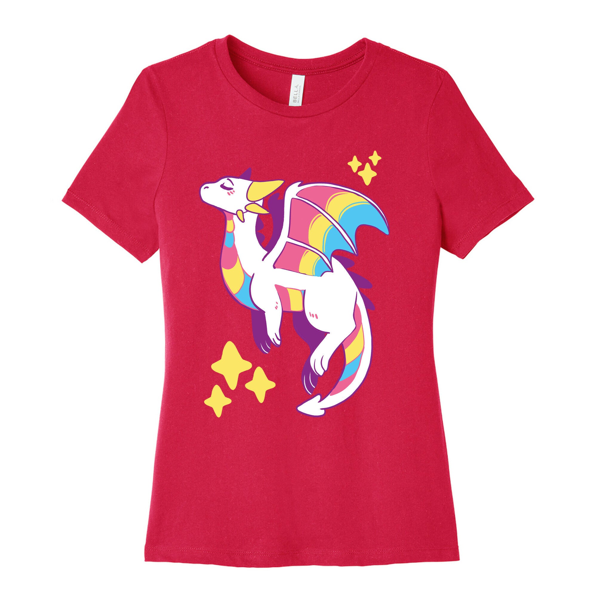 Pan Pride Dragon Women's Cotton Tee