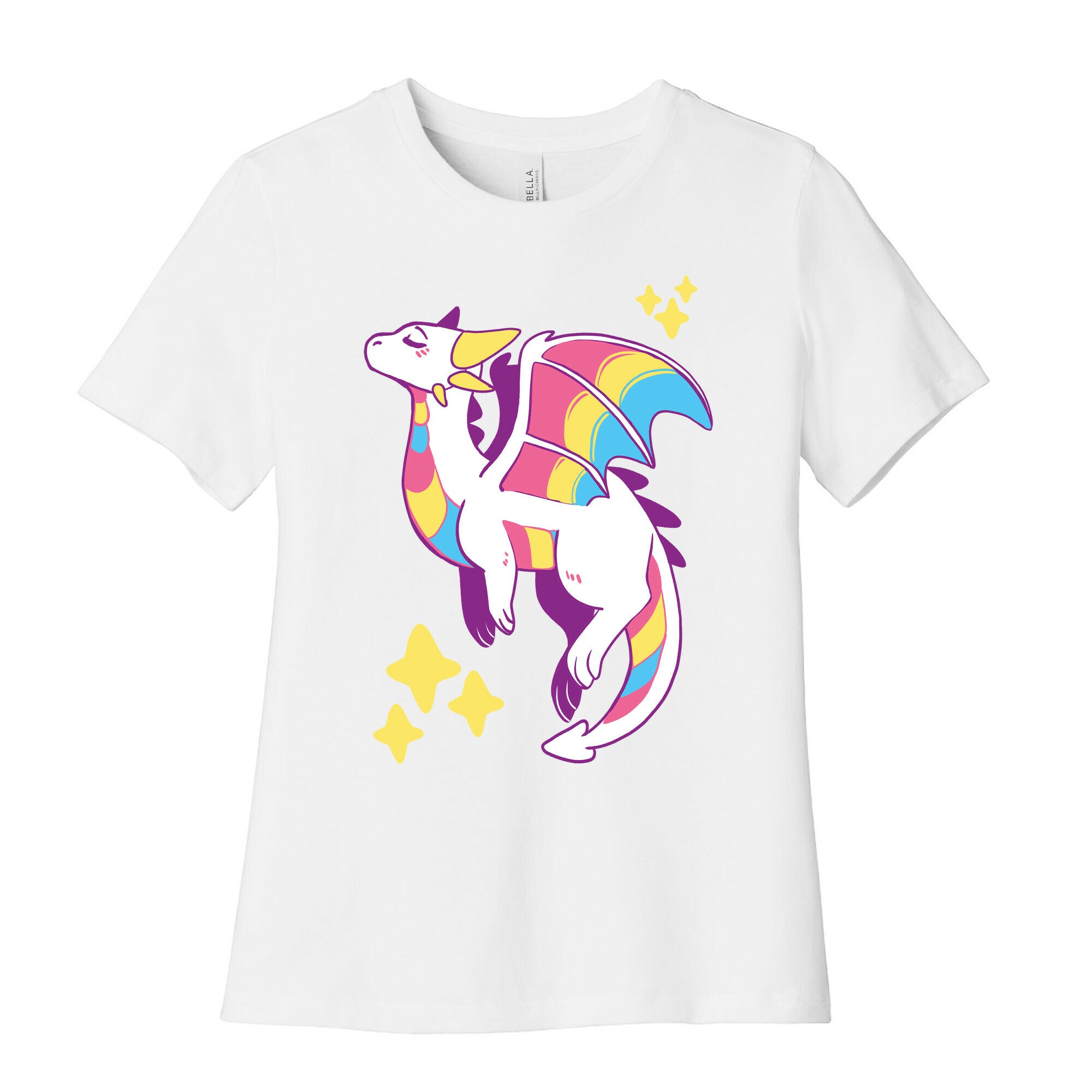 Pan Pride Dragon Women's Cotton Tee