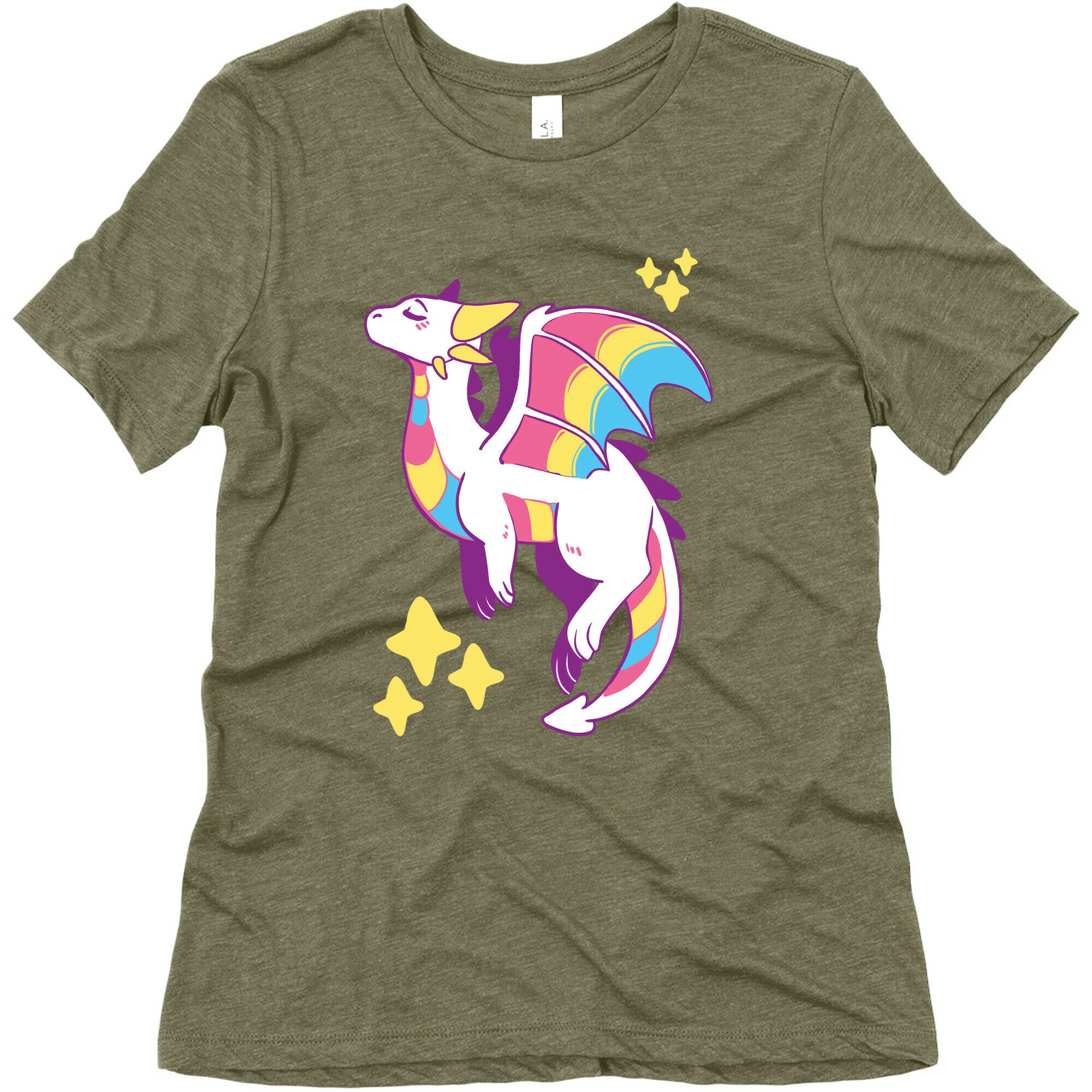 Pan Pride Dragon Women's Triblend Tee