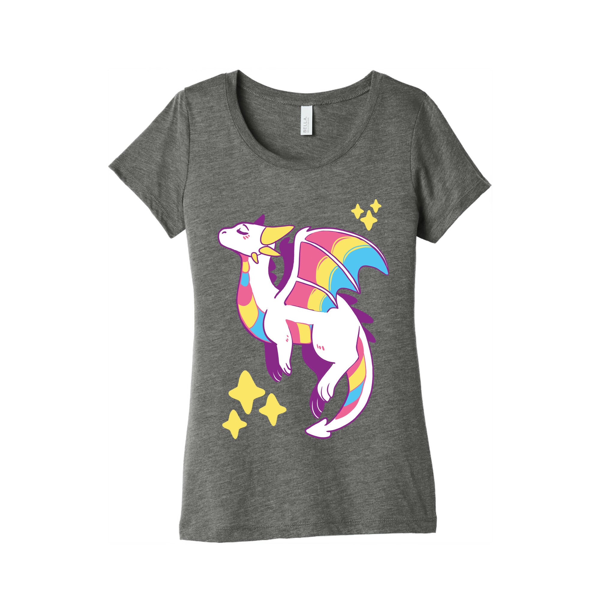 Pan Pride Dragon Women's Triblend Tee
