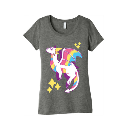 Pan Pride Dragon Women's Triblend Tee