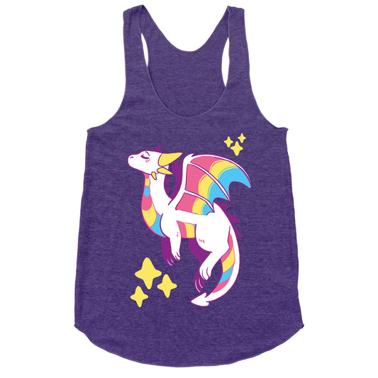 Pan Pride Dragon Racerback Tank