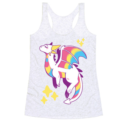 Pan Pride Dragon Racerback Tank