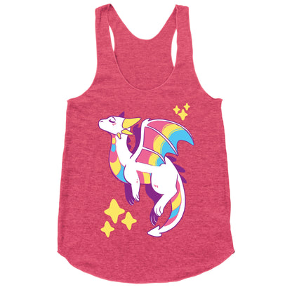Pan Pride Dragon Racerback Tank