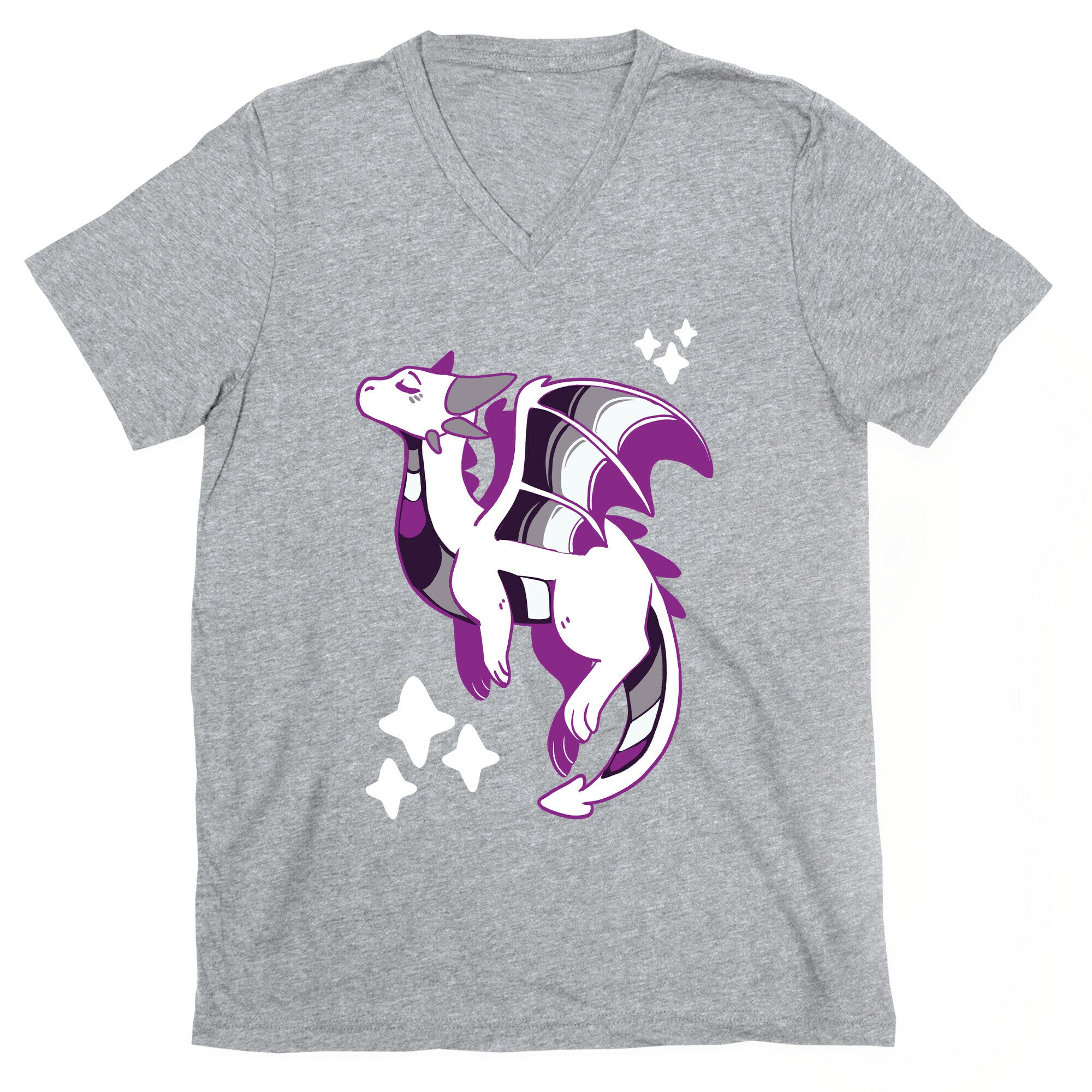 Ace Pride Dragon V-Neck