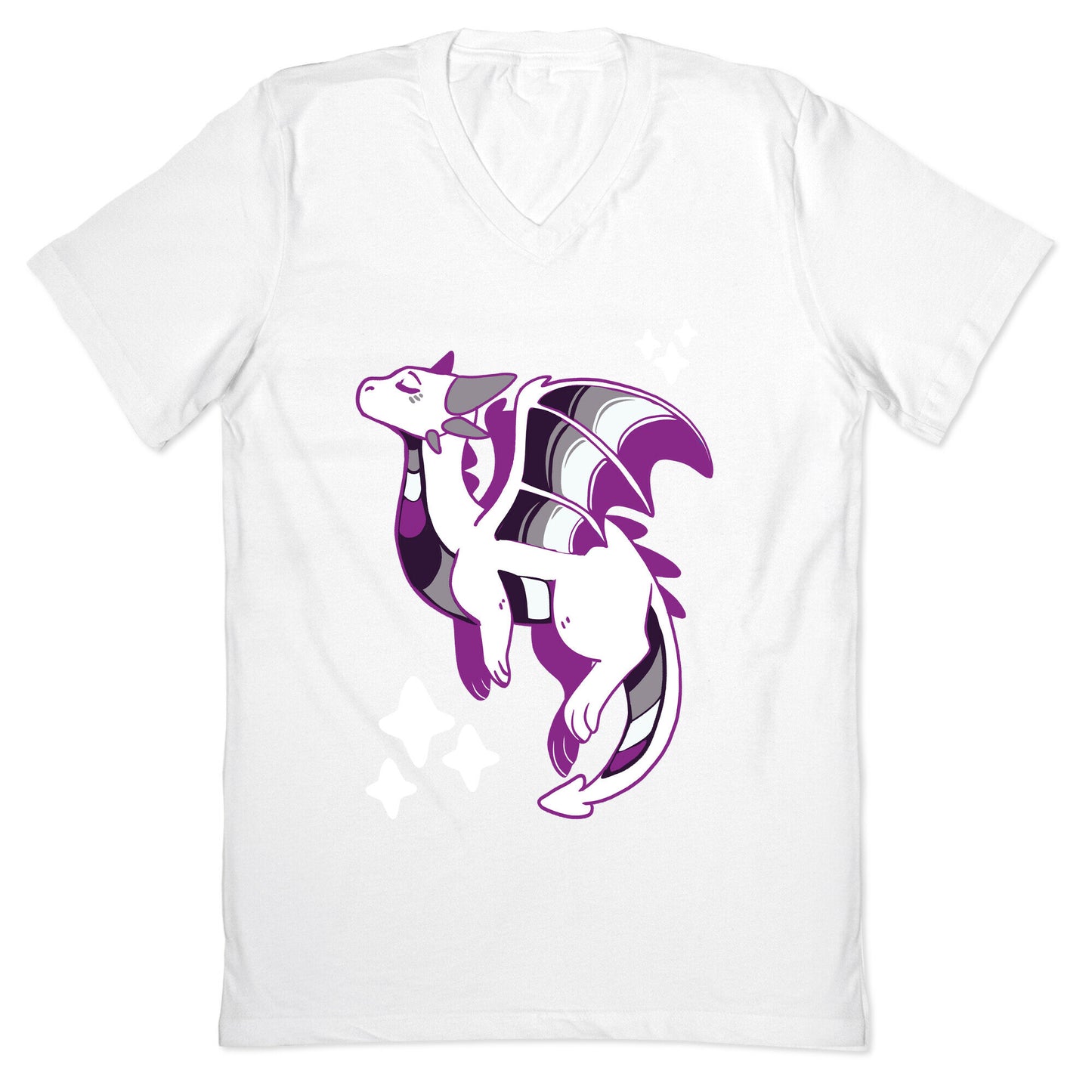 Ace Pride Dragon V-Neck