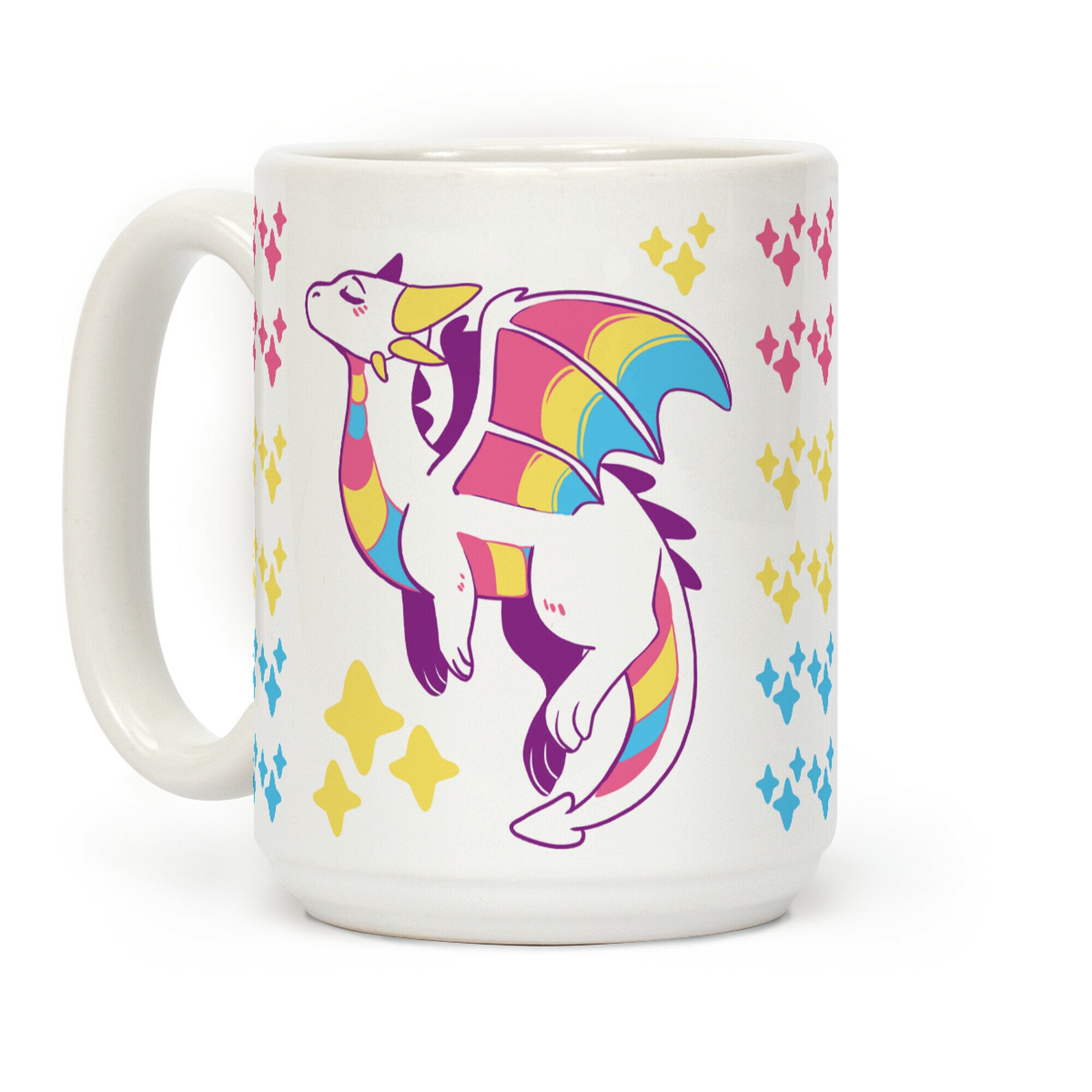 Pan Pride Dragon Coffee Mug