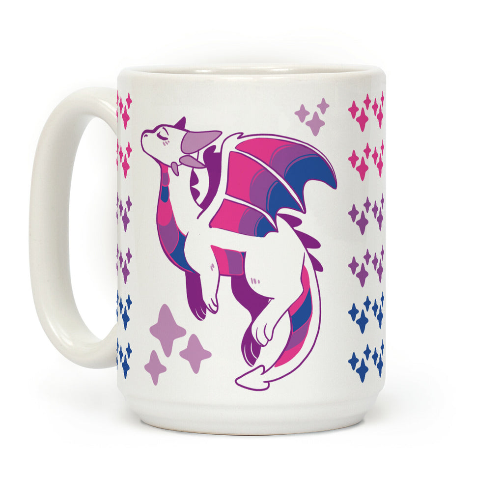 Bi Pride Dragon Coffee Mug