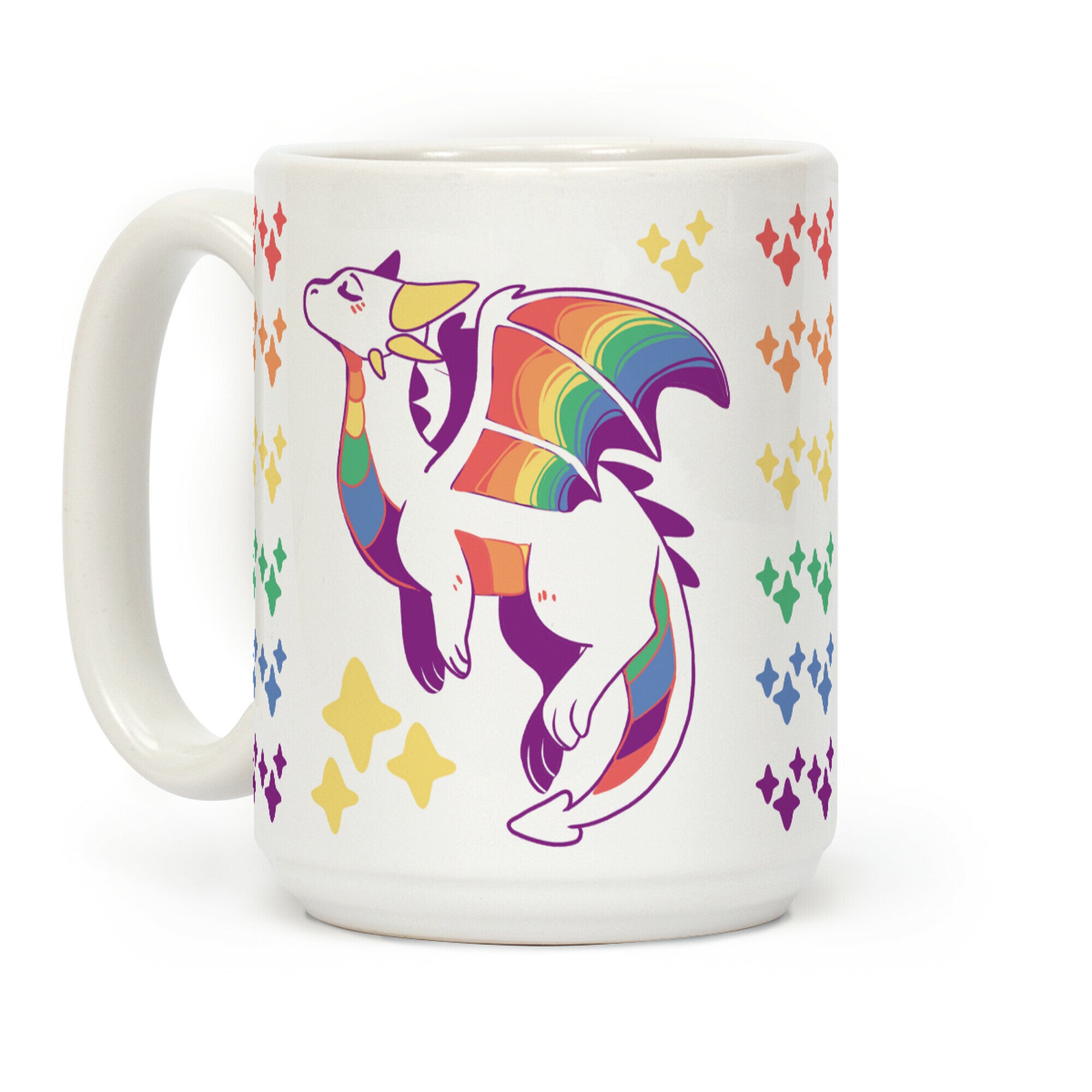 Gay Pride Dragon Coffee Mug