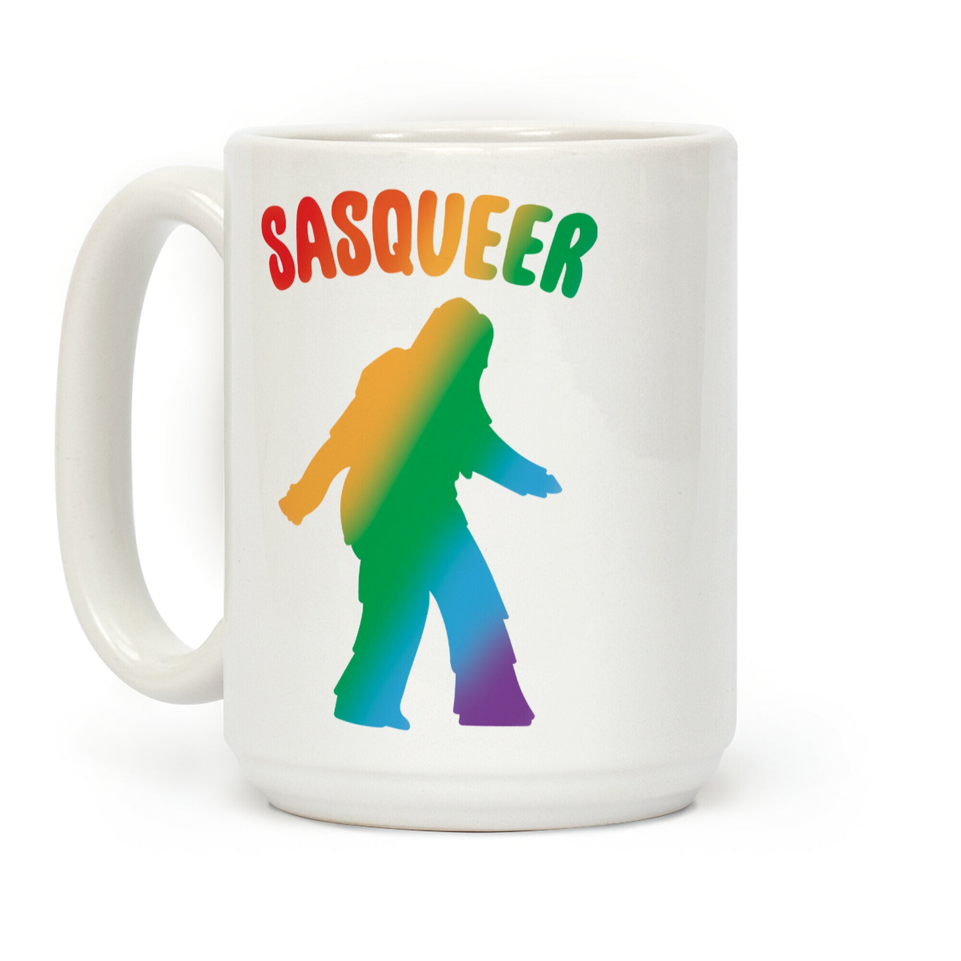 Sasqueer Parody Coffee Mug