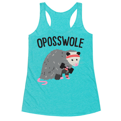 Oposswole Opossum Racerback Tank