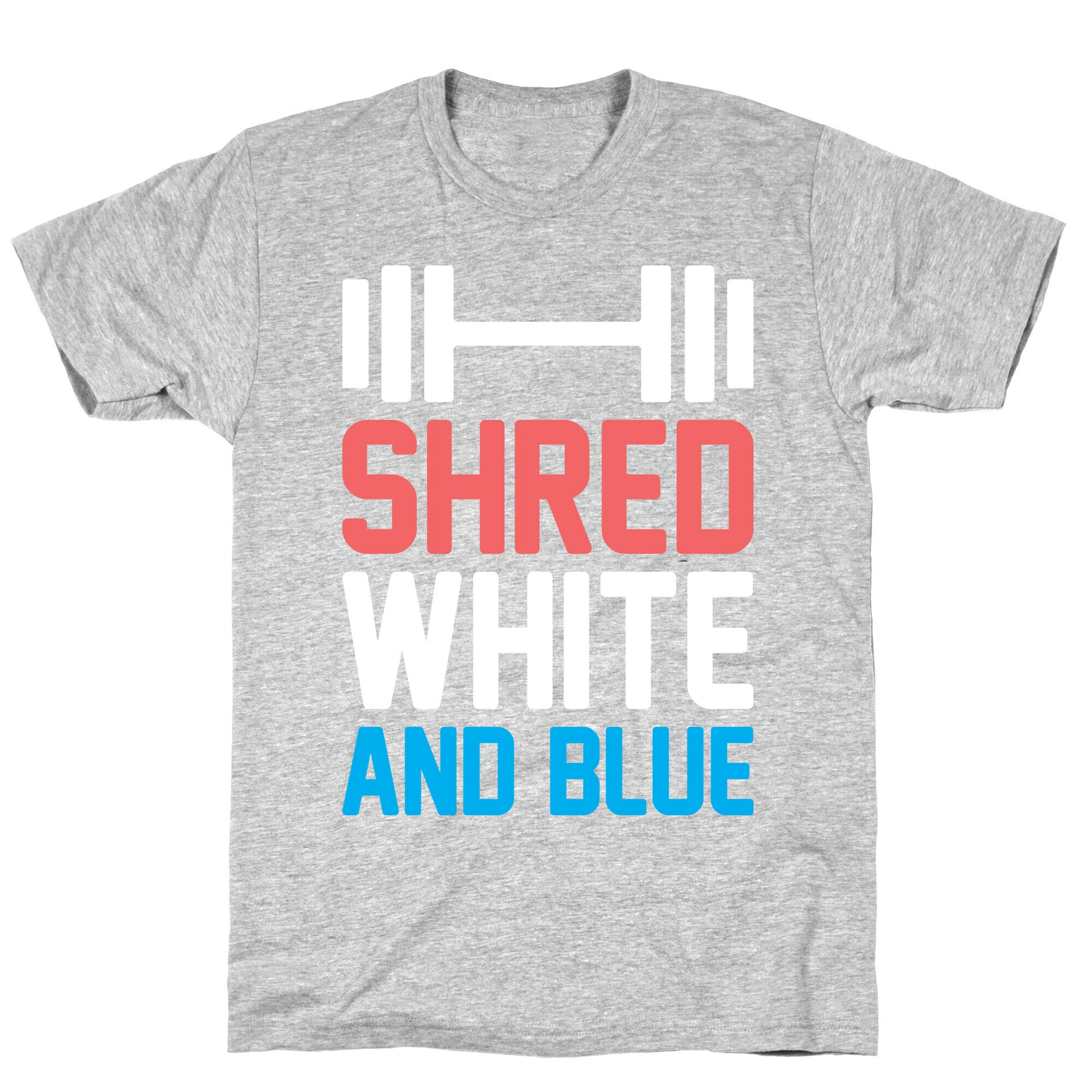 Shred White And Blue T-Shirt