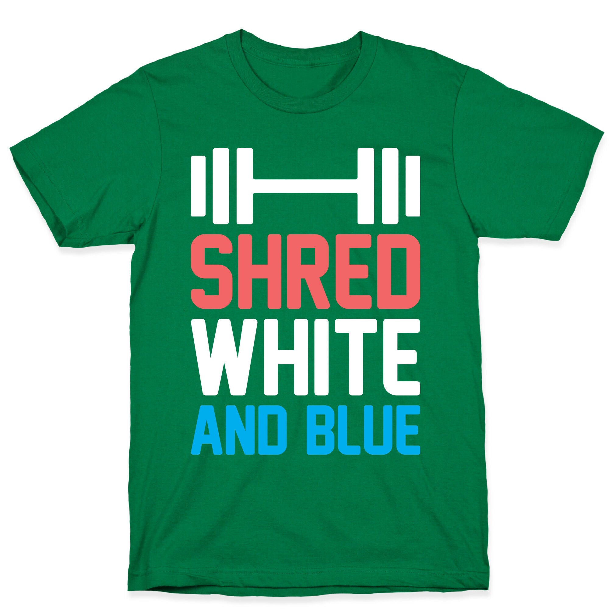 Shred White And Blue T-Shirt
