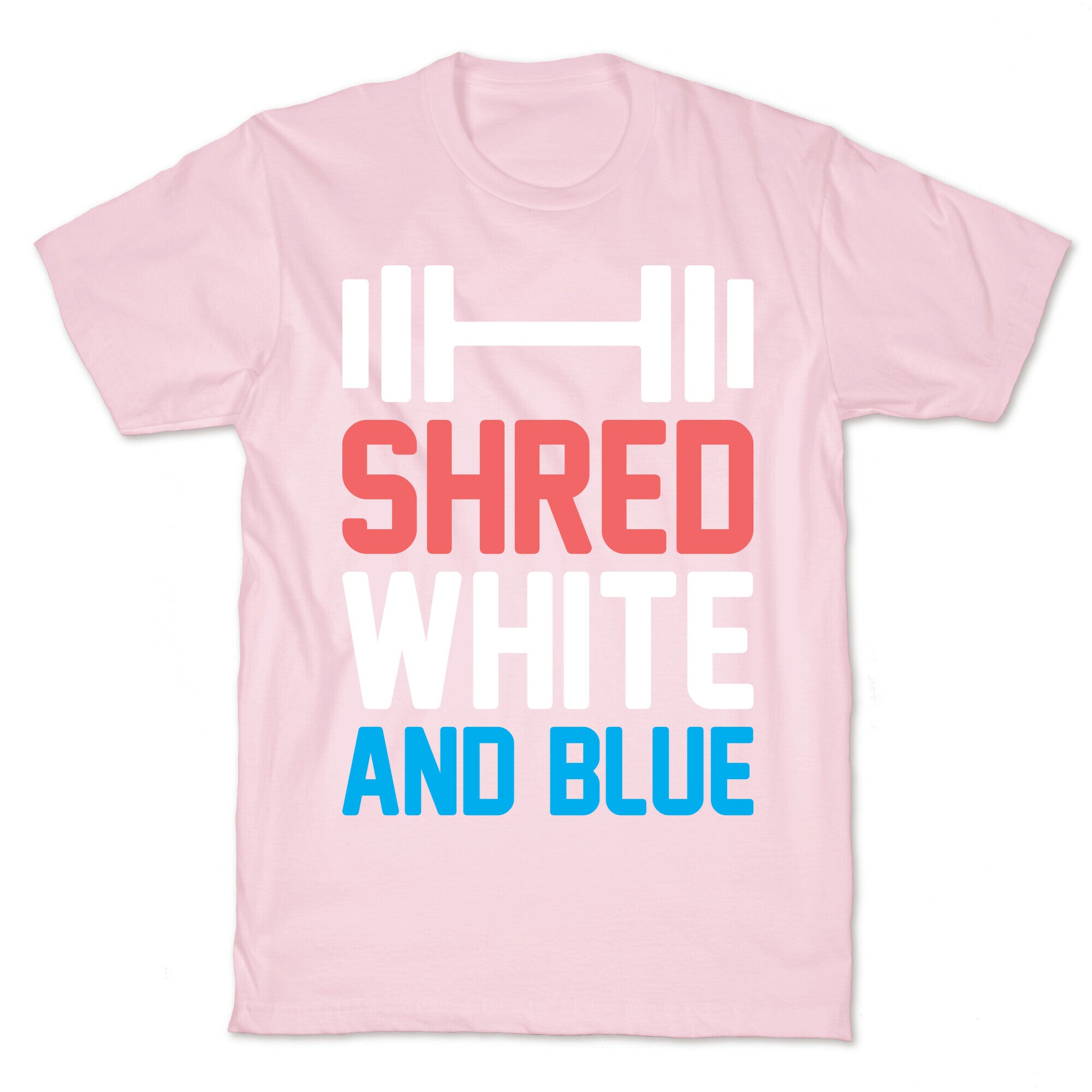 Shred White And Blue T-Shirt