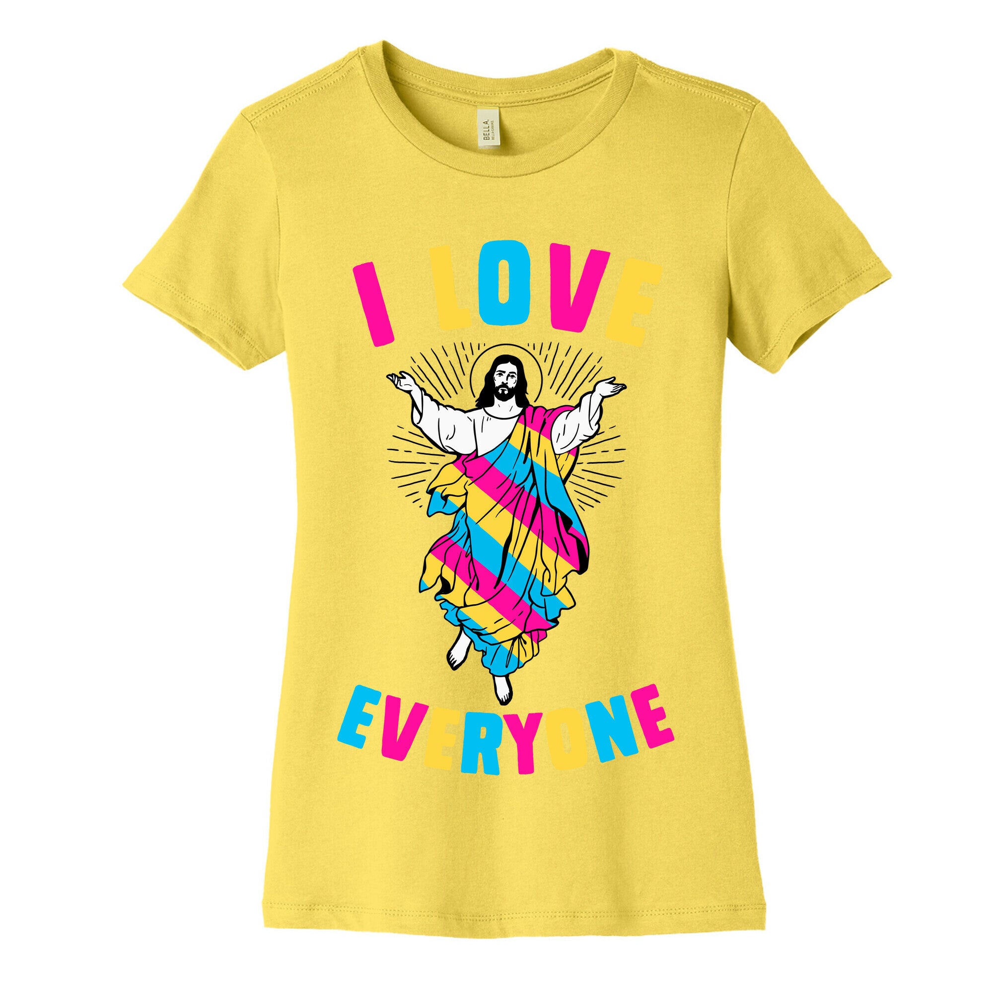 I Love Everyone (Jesus) Women's Cotton Tee