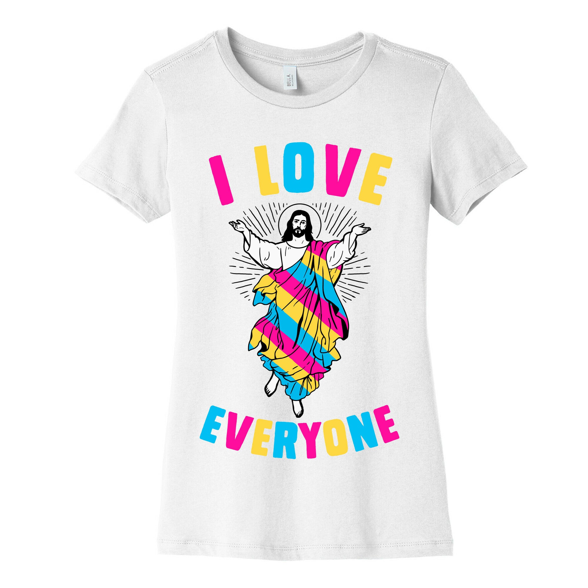 I Love Everyone (Jesus) Women's Cotton Tee