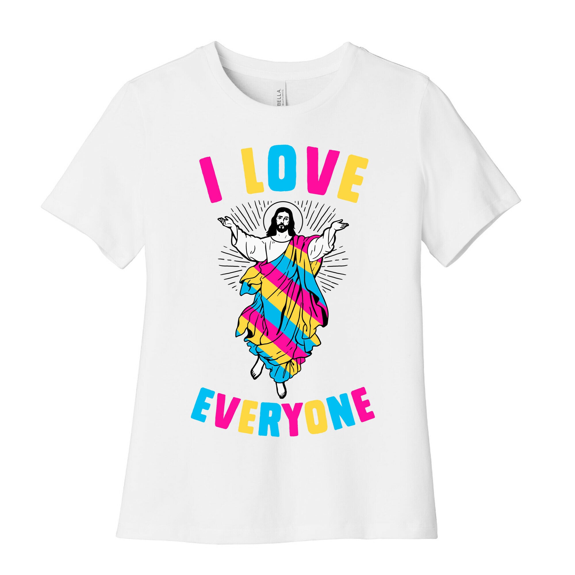 I Love Everyone (Jesus) Women's Cotton Tee