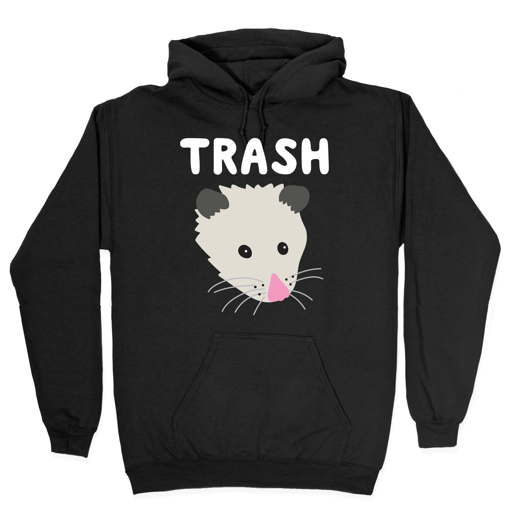 Trash Mates Pair - Opossum 1/2 Hoodie