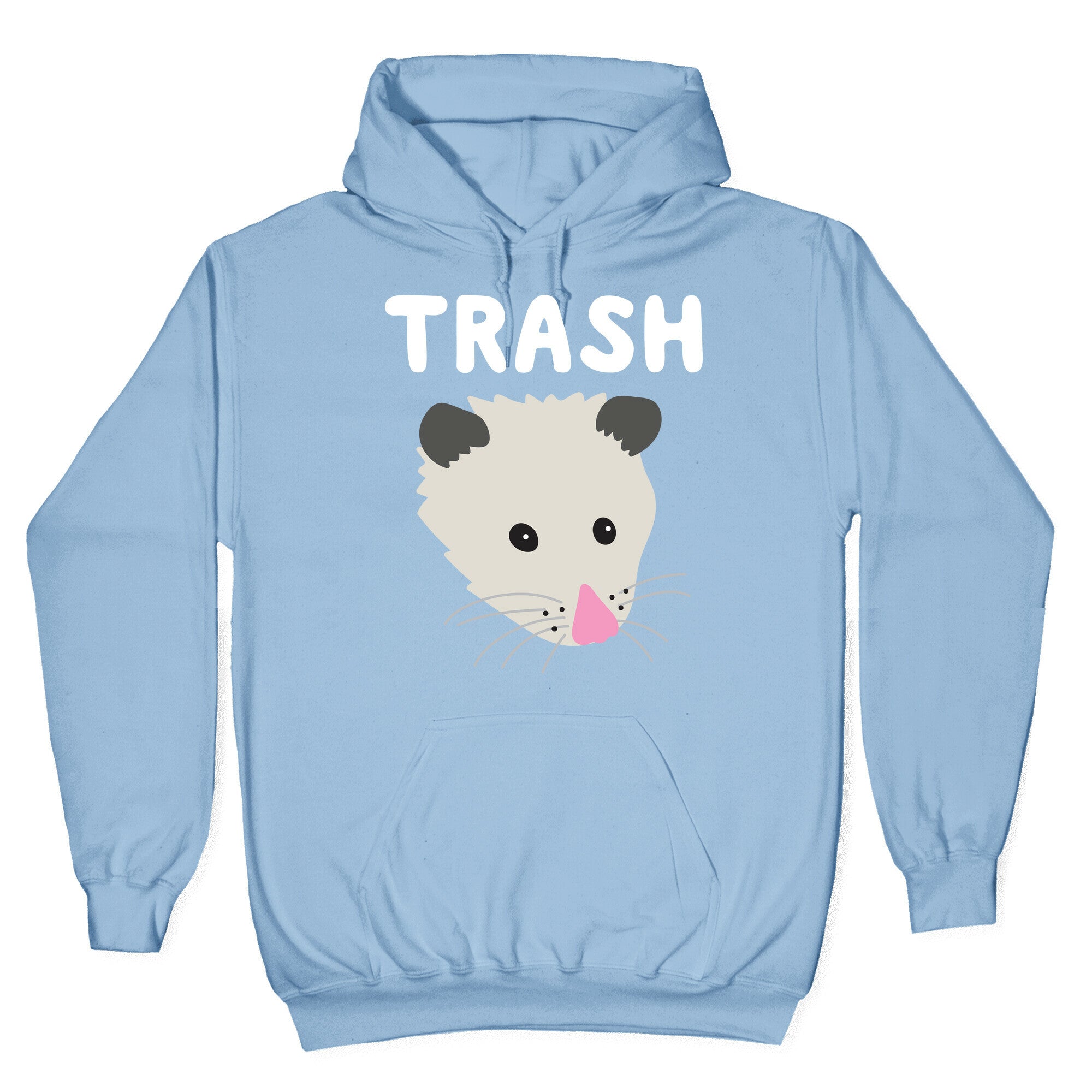 Trash Mates Pair - Opossum 1/2 Hoodie