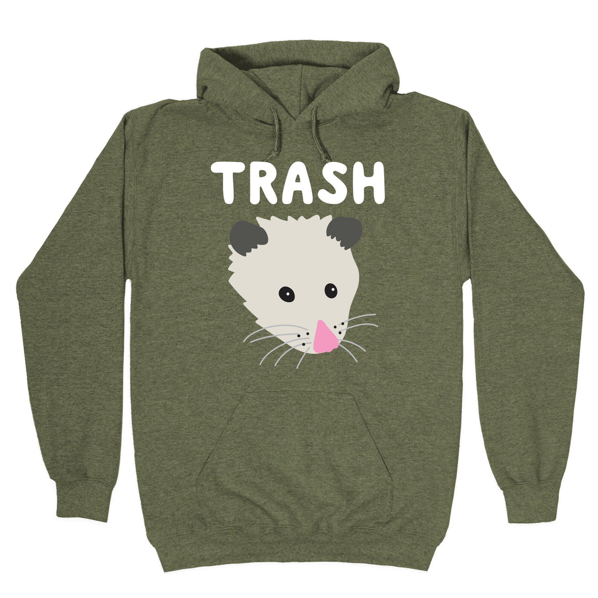 Trash Mates Pair - Opossum 1/2 Hoodie