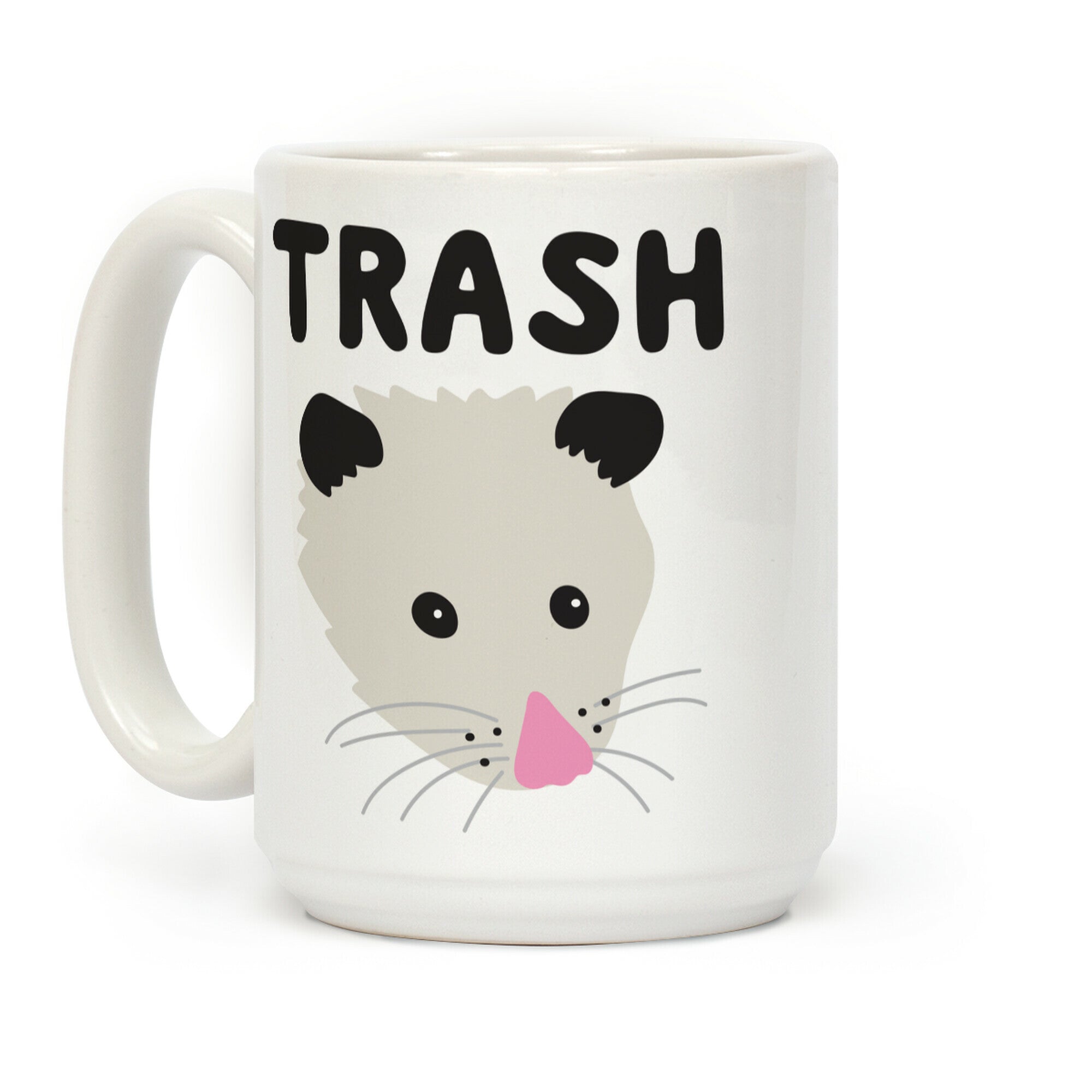 Trash Mates Opossum Raccoon Coffee Mug
