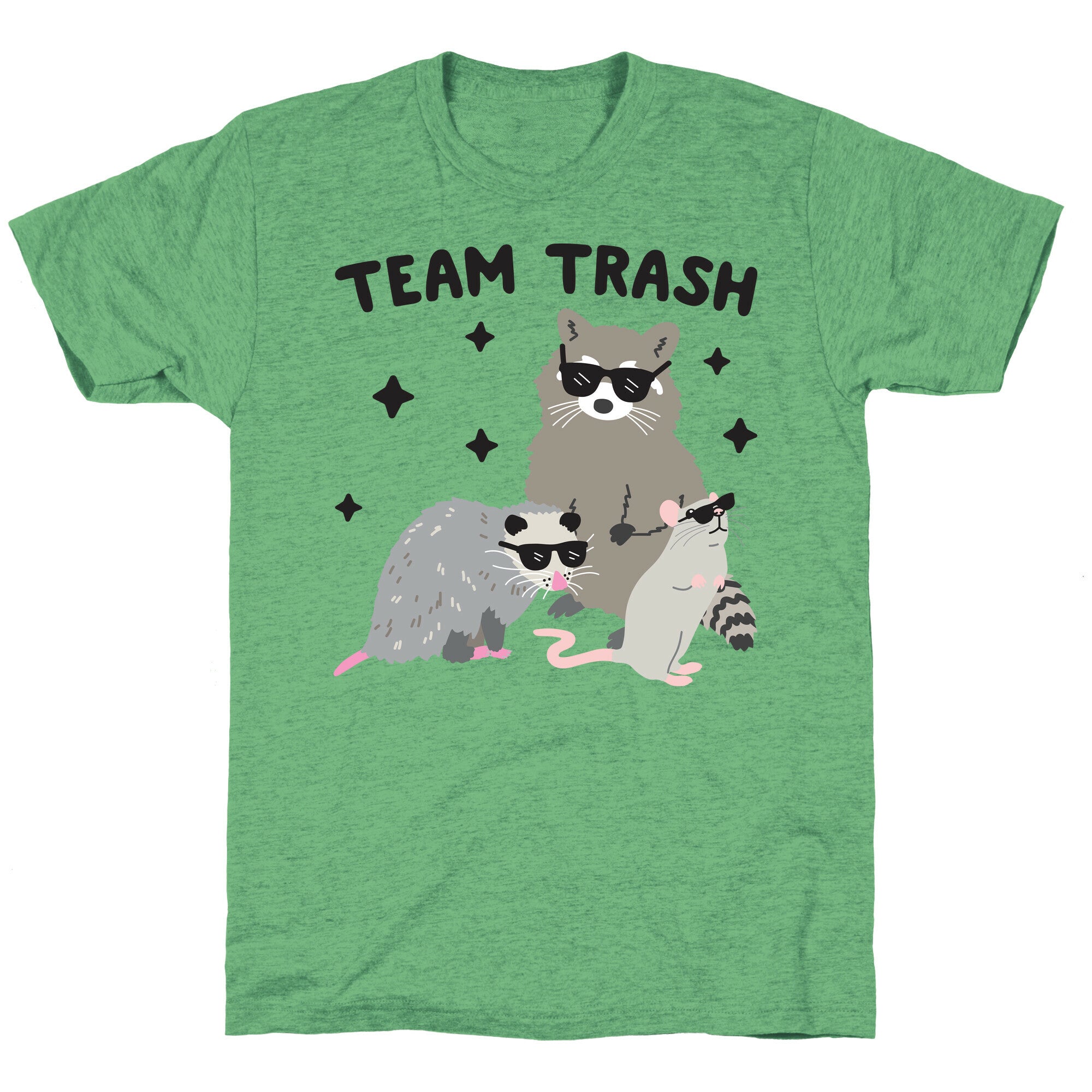 Team Trash Opossum Raccoon Rat Unisex Triblend Tee