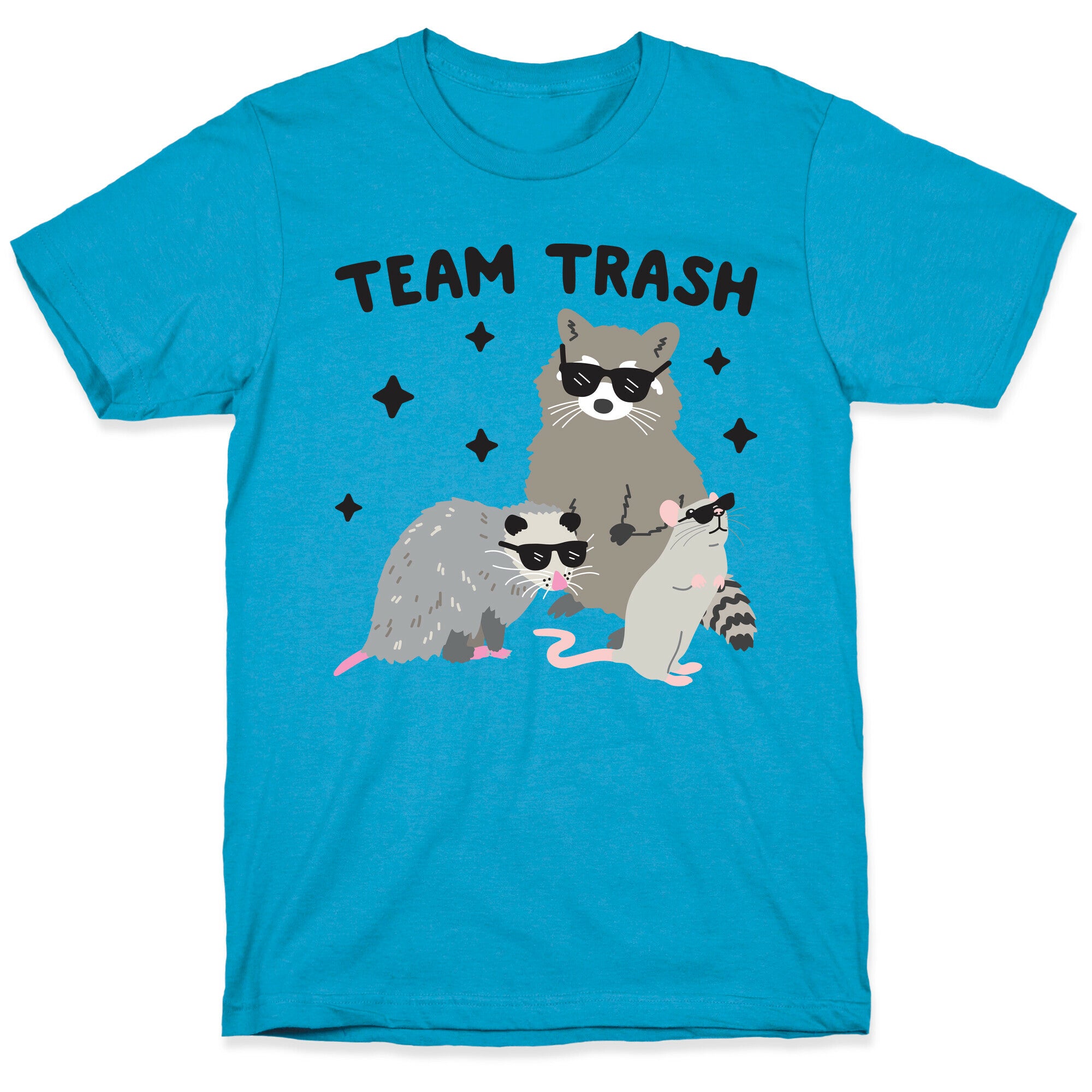 Team Trash Opossum Raccoon Rat Unisex Triblend Tee