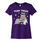 Team Trash Opossum Raccoon Rat Women's Cotton Tee