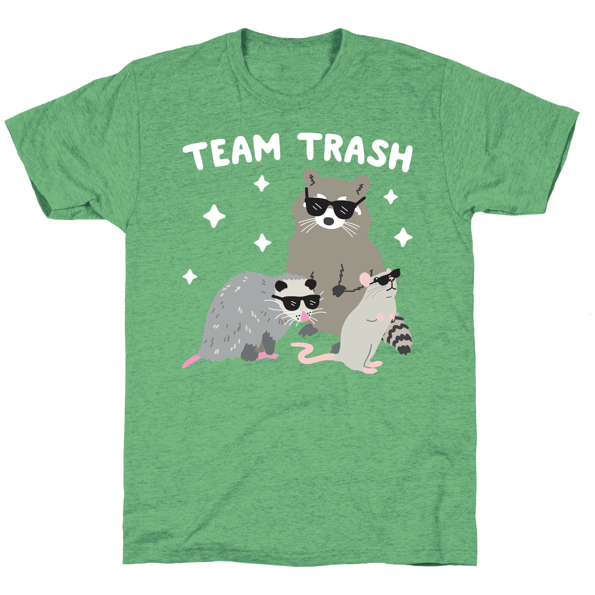 Team Trash Opossum Raccoon Rat Unisex Triblend Tee
