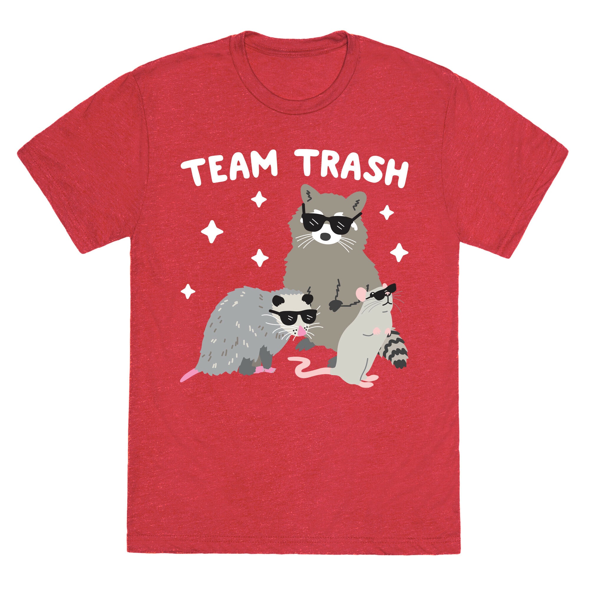 Team Trash Opossum Raccoon Rat Unisex Triblend Tee