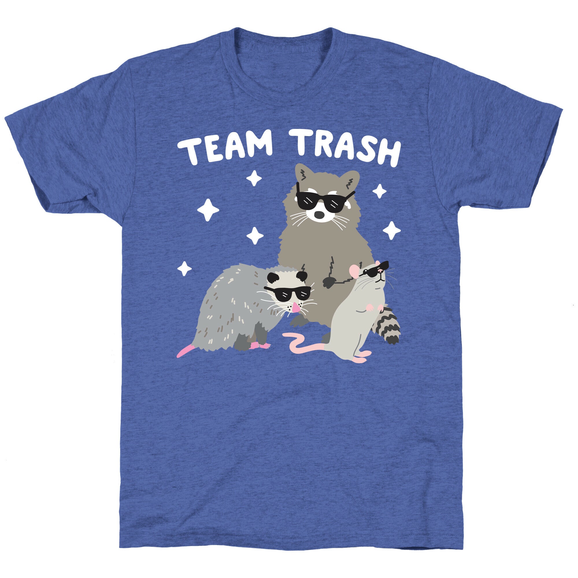 Team Trash Opossum Raccoon Rat Unisex Triblend Tee