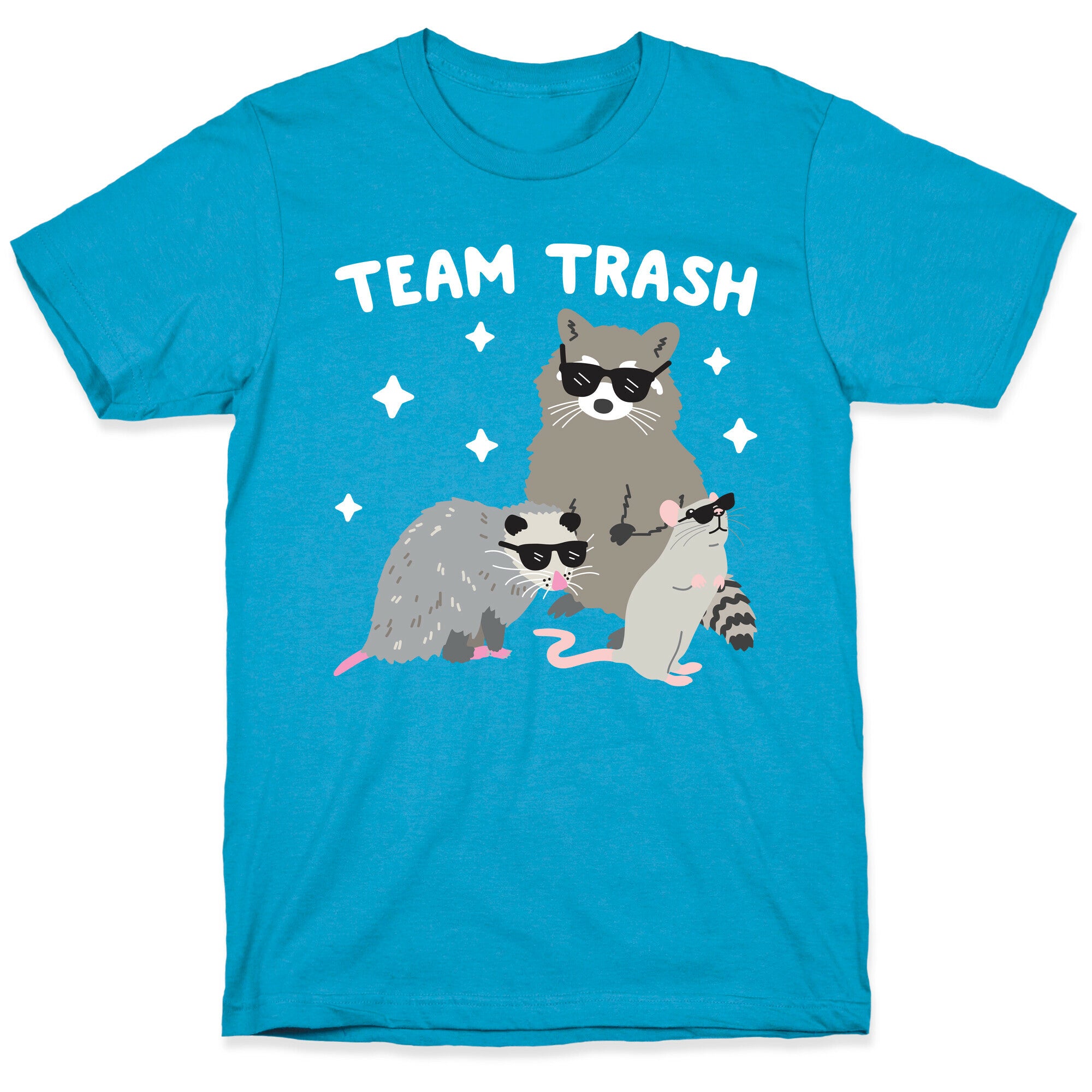 Team Trash Opossum Raccoon Rat Unisex Triblend Tee