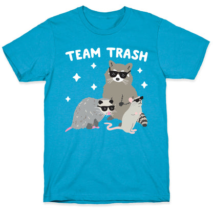 Team Trash Opossum Raccoon Rat Unisex Triblend Tee