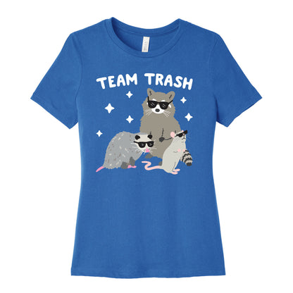 Team Trash Opossum Raccoon Rat Women's Cotton Tee