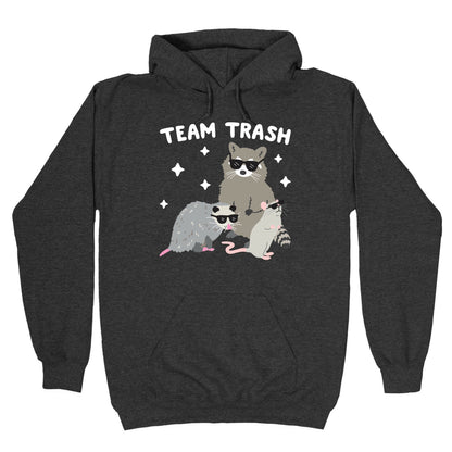 Team Trash Opossum Raccoon Rat Hoodie