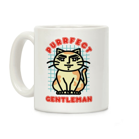 Purrfect Gentleman Coffee Mug