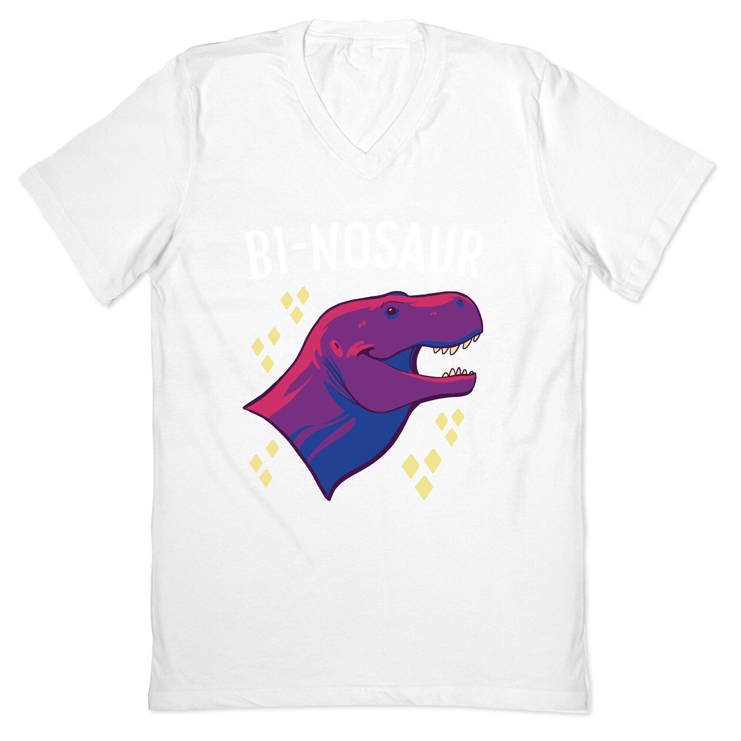 Bi-nosaur  V-Neck