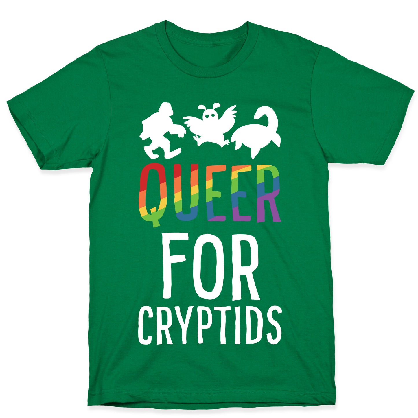 Queer for Cryptids T-Shirt