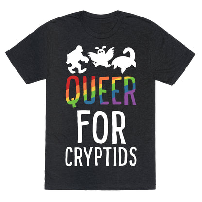 Queer for Cryptids Unisex Triblend Tee