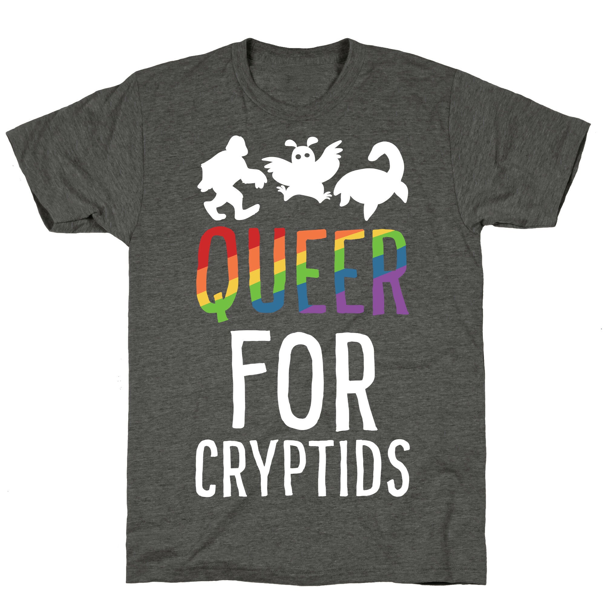 Queer for Cryptids Unisex Triblend Tee